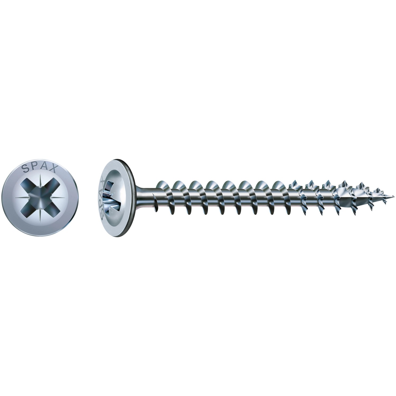 Spax Tellerkopf Möbelschraube T-Star plus-Antrieb Ø 3 mm x 20 mm 100 Stück