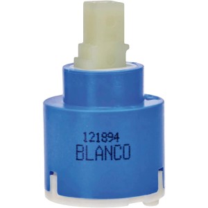 Blaue Blanco Ersatzkartusche Ø 35 mm für Hochdruckarmaturen. Mit hellem Stift.