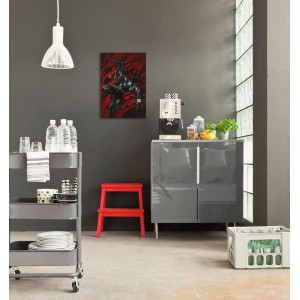 Komar Keilrahmenbild Marvel Venom Symbiont Rot