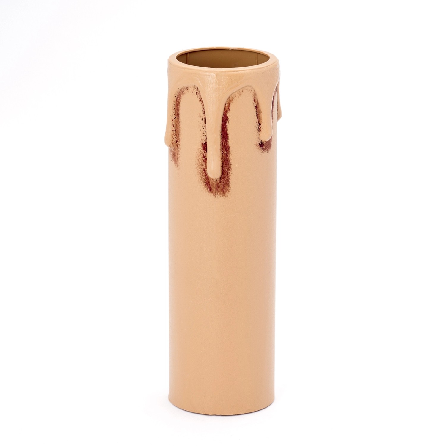 Orion Lightstyle Kerzenhülse E14 mit Tropfen 26 mm x 85mm Antik