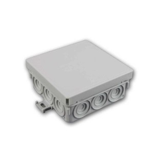 EGB Abzweigkasten IP55 Grau 85x85x37mm Feuchtraum