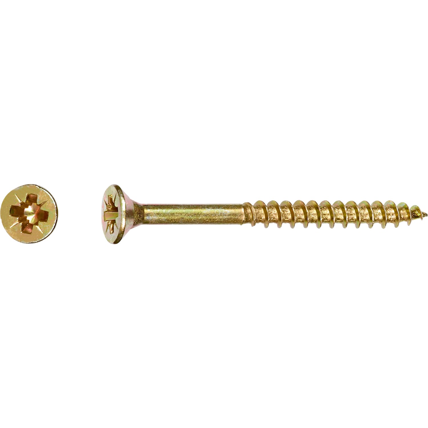 LUX Senkkopf Spanplattenschraube PZ-Antrieb Ø 3,5 mm x 50 mm 200 Stück