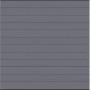 Sichtschutzzaun-Feld System WPC Classic in Anthrazit, 178x183 cm.