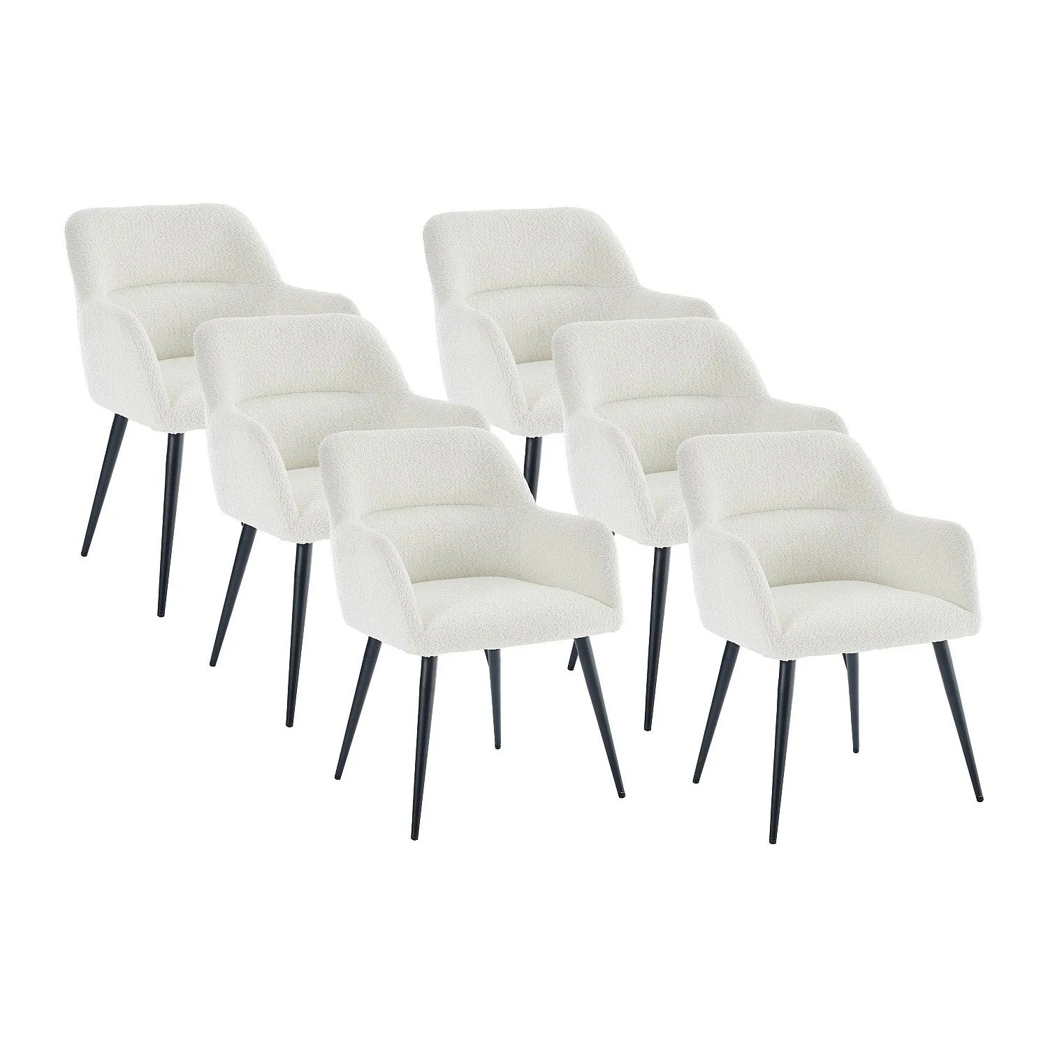 Vente-unique Stuhl Heka Weiß 59.5 cm