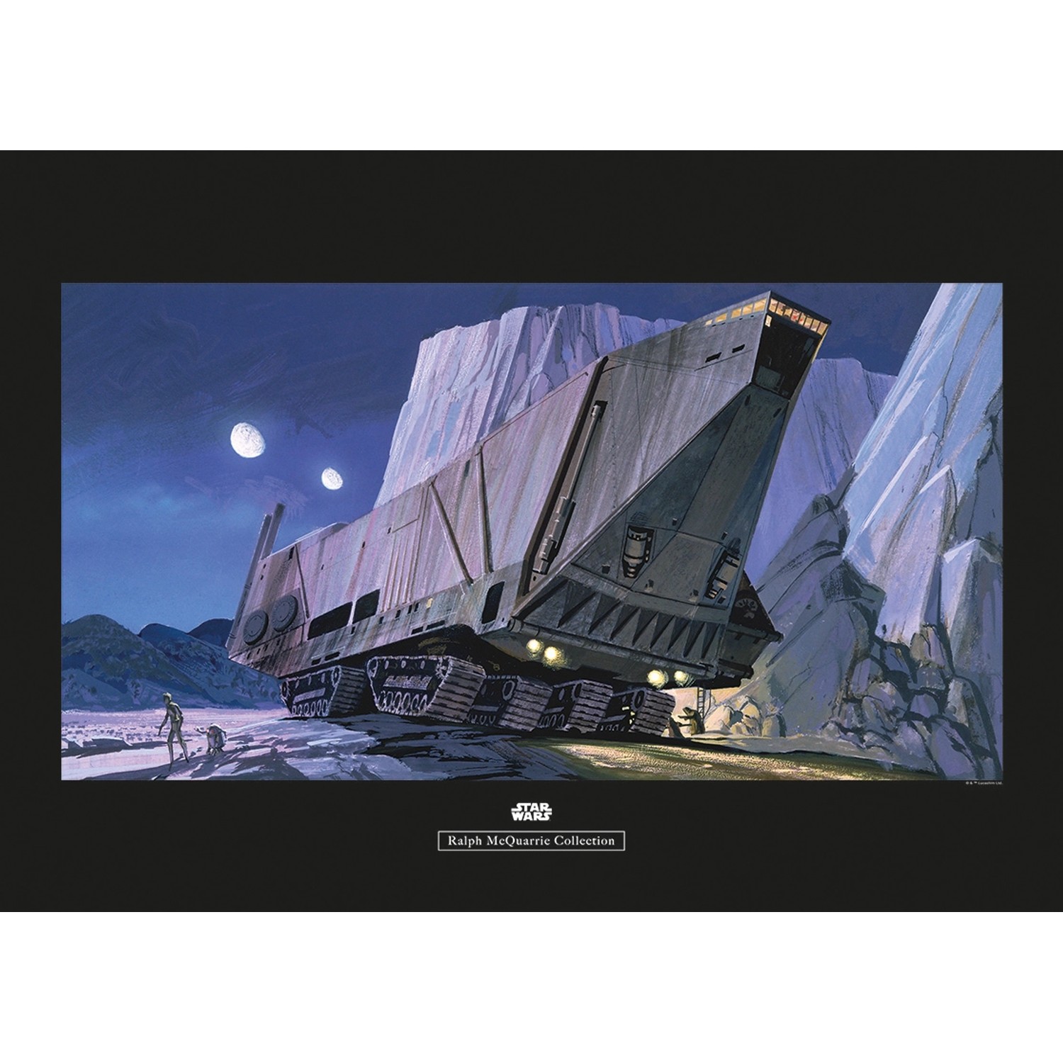 Komar Wandbild Star Wars Sandcrawler 70 x 50 cm