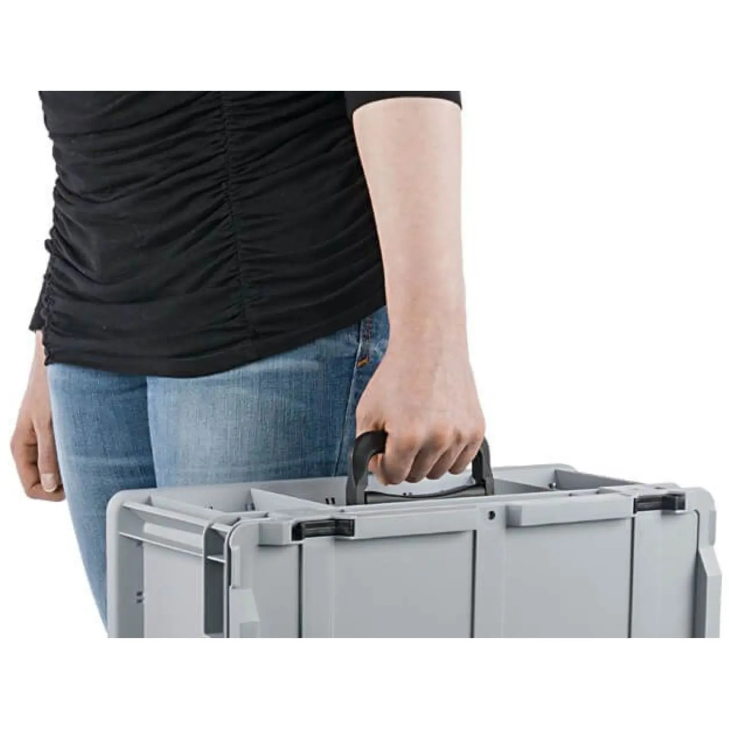 PROREGAL Spar Set 4x Eurobox Nextgen Portable HxBxT 335 x 40 x 60 cm 65 Liter Eurobehälter Transportbox Transportbehälter Stapelbehälter_5