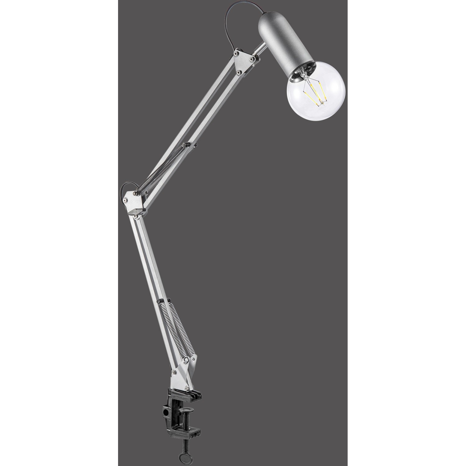 Just Light. Deckenleuchte Turn me Stahl E27-Fassung IP20