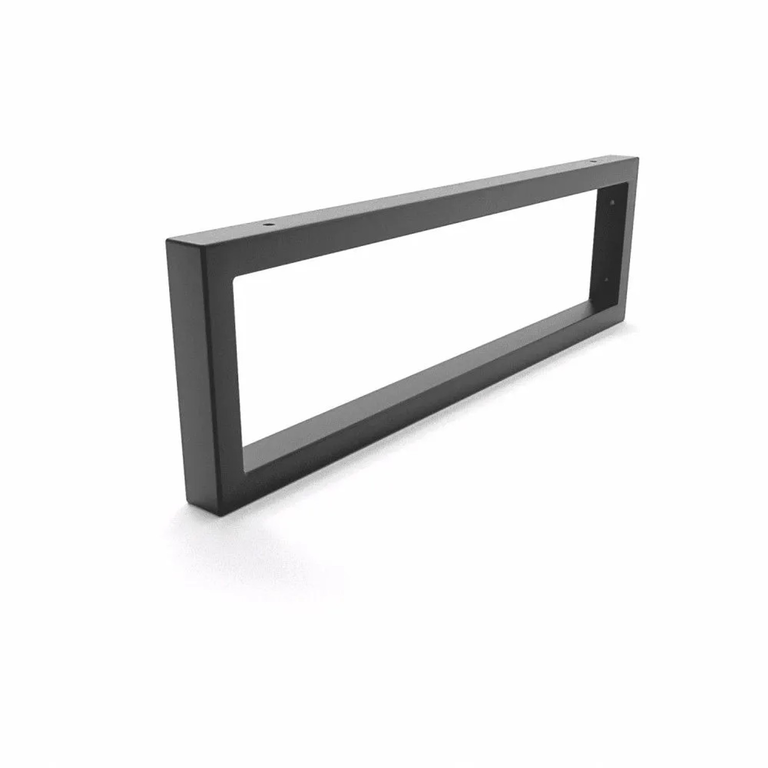 HEVVA Waschtischhalterung RHEIN 15 cm Hoch 50 cm Tief 1 Halter Schwarz