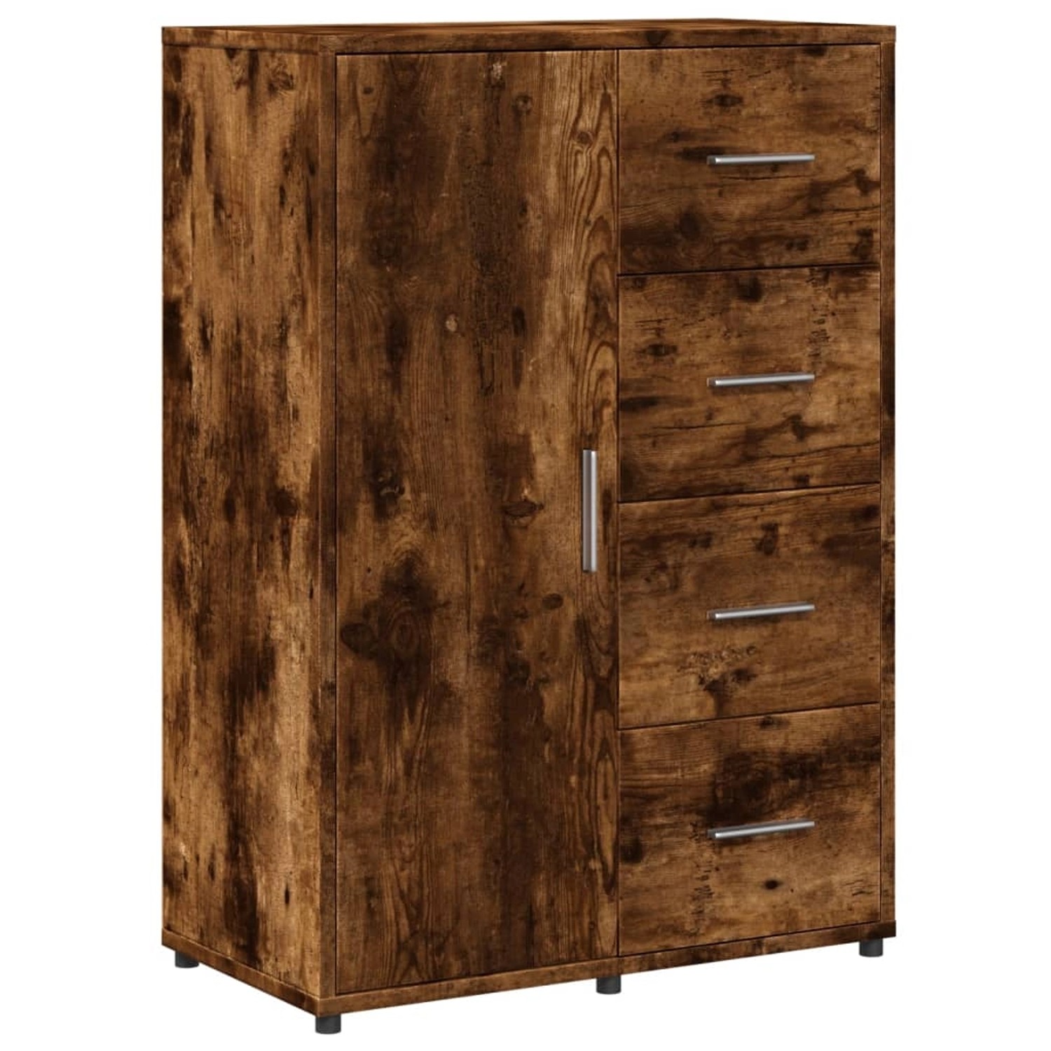 vidaXL Sideboard Räuchereiche 60x31x84 cm Holzwerkstoff 840510 günstig online kaufen