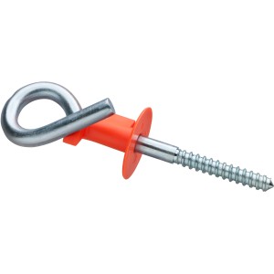 SwingKing Schaukelhaken 20 cm mit Sicherheitsclip für Gartenspielgeräte.