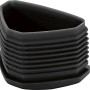 Schwarze Fußkappe für Ellenton Stapelstuhl, 4er-Set, aus Kunststoff.