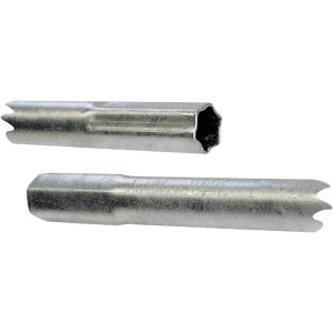 Stahl-Steckmast 2 m, feuerverzinkt, für Video-Zubehör. Steckbar mit Verdrehungsschutz.