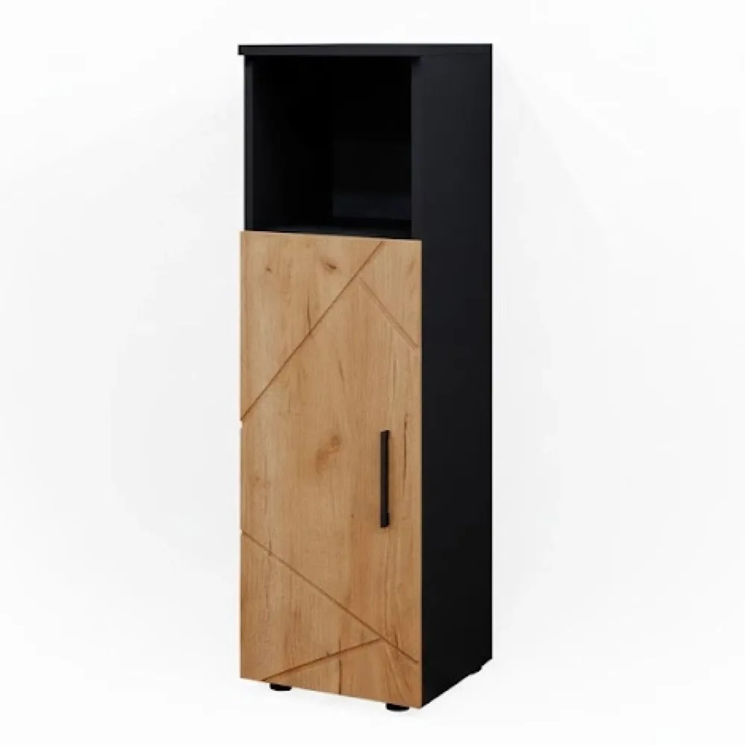 Vicco Midischrank Irma Goldkraft Eiche Anthrazit 30 x 95