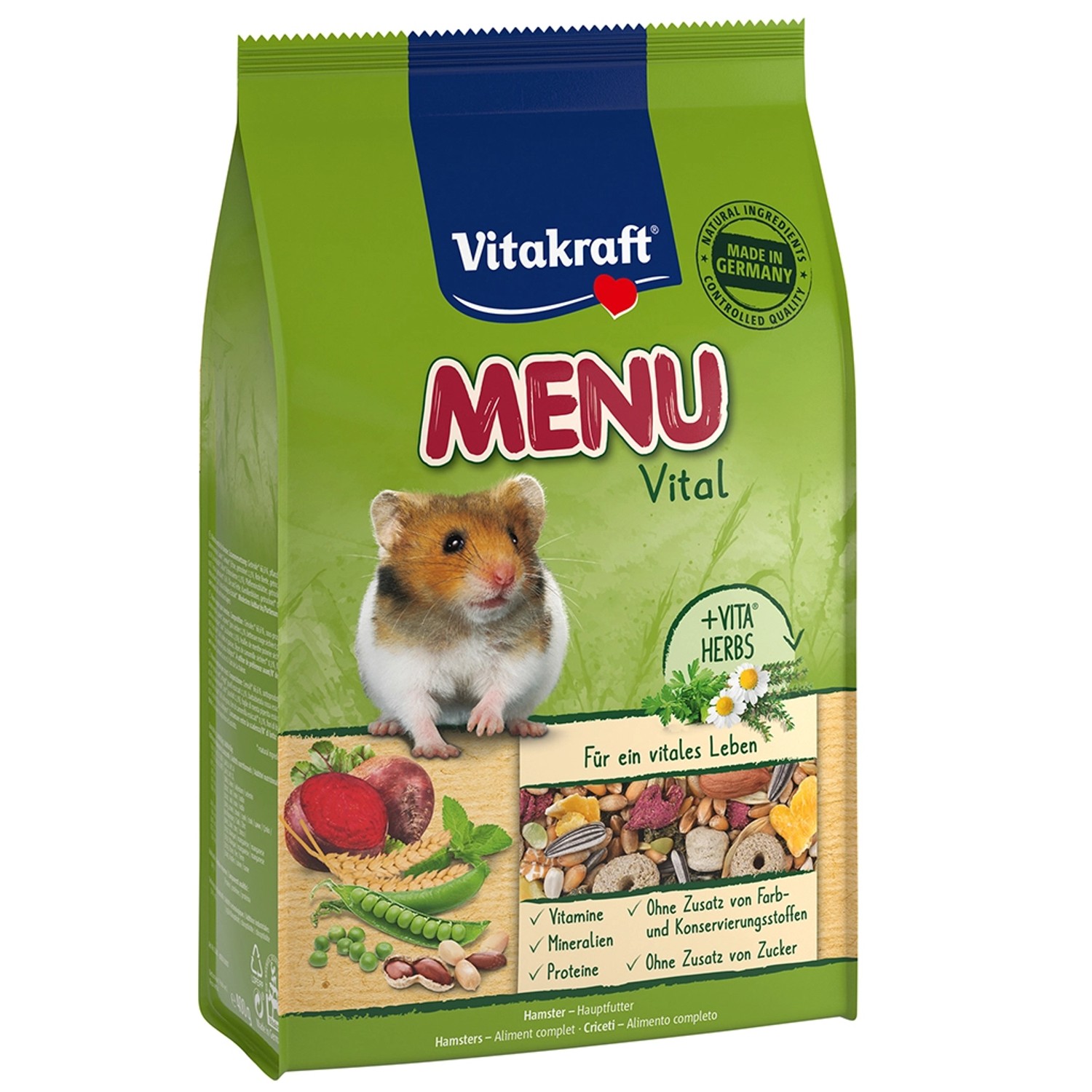 Vitakraft Hauptfutter Menu Vital 400 g für Hamster