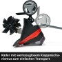 Einhell Akku-Bodenhacke GE-CR 30 Li Solo: Hackmesser und Transporträder im Detail.