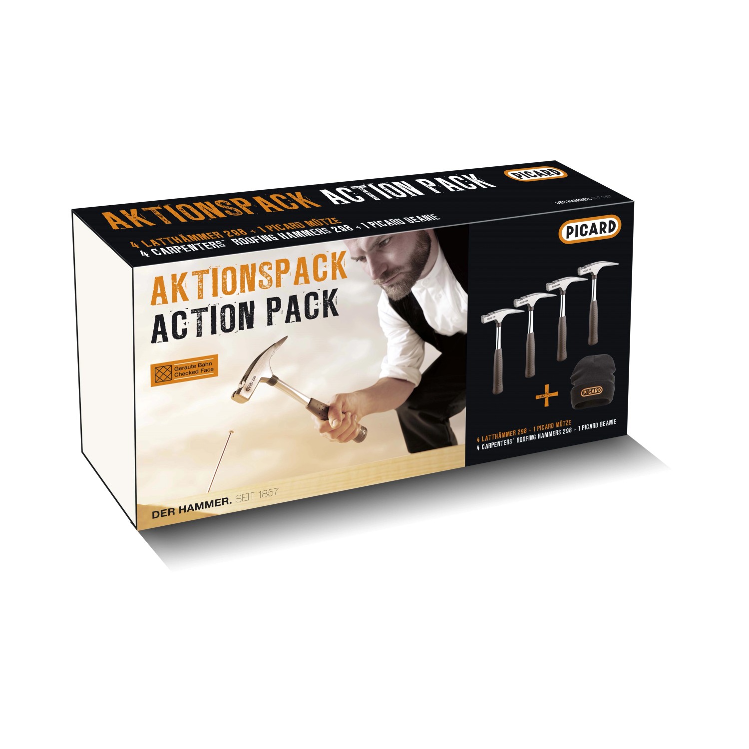 Picard Aktionspack 4 x Latthammer 298 Glatt + 1 x Mütze günstig online kaufen