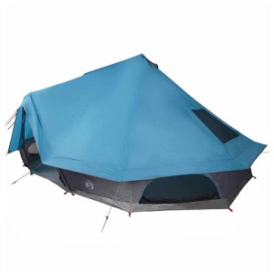 vidaXL Familien-Tipi-Zelt mit Dach Blau 680 x 430 x 270 cm 42000961
