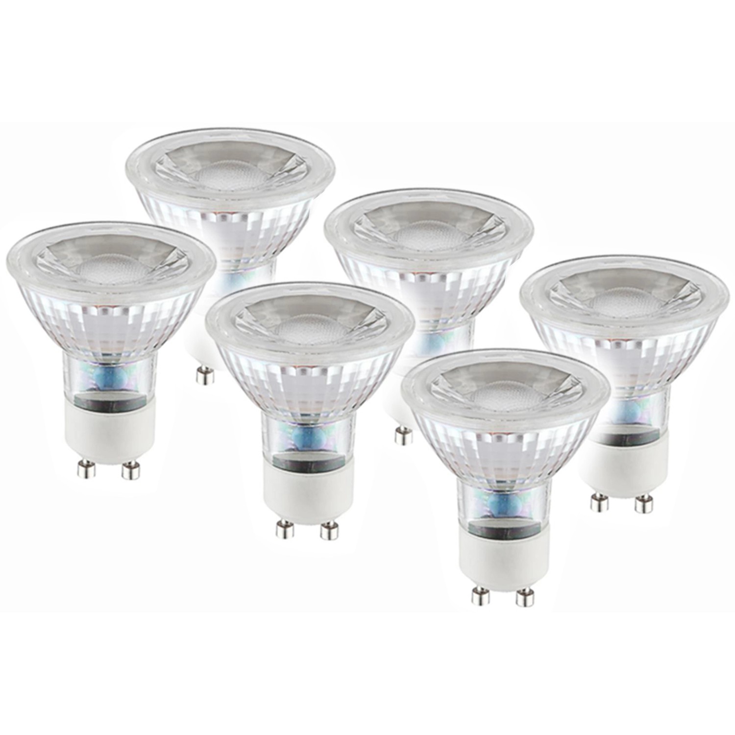 Näve LED-Leuchtmittel GU10 Reflektor R50 5 W 450 lm 6er Set 5,3 x 50 cm (H x Ø)