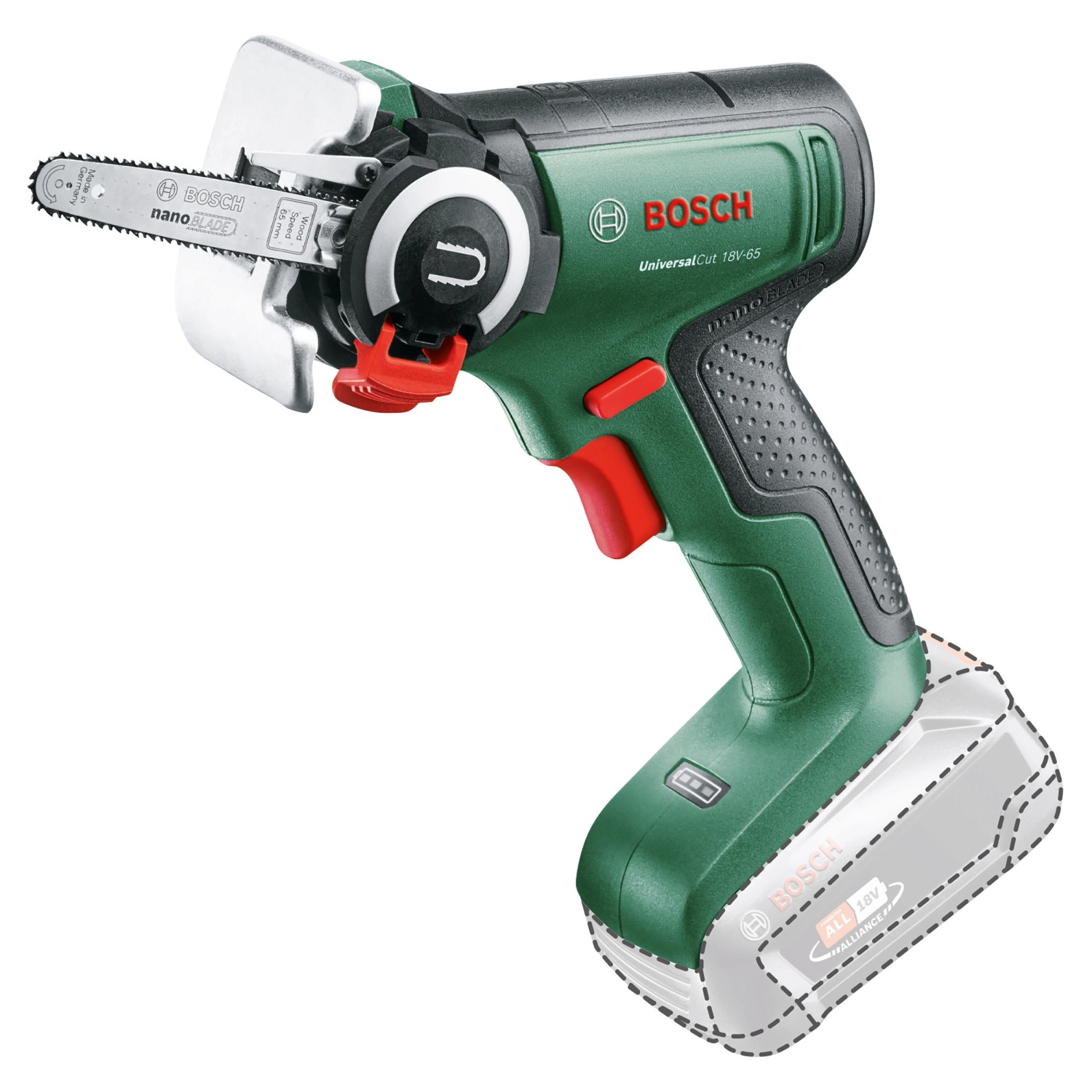 Bosch Akku-Säge mit NanoBlade-Technologie UniversalCut 18V-65 Solo günstig online kaufen