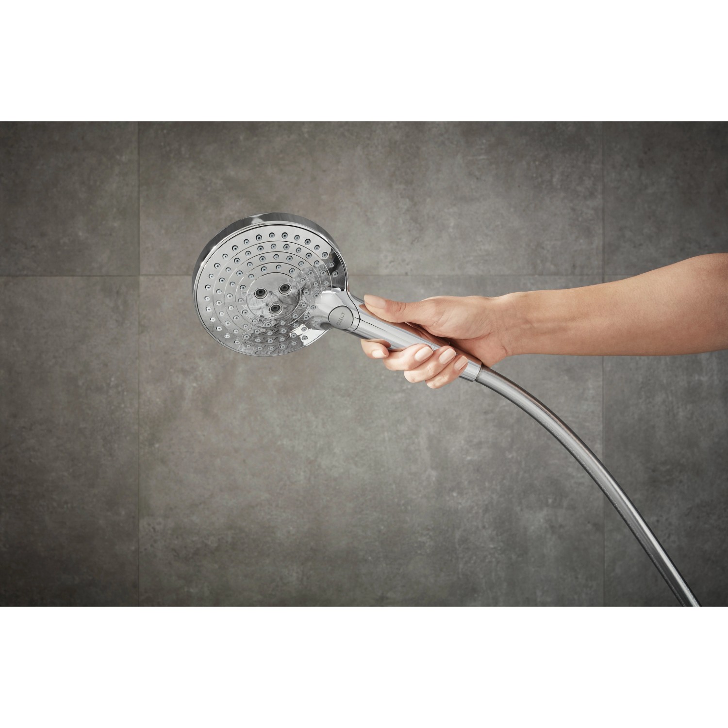 Hansgrohe Raindance Select S 120 Handbrause, 3 Strahlarten, Chromoptik.