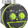 Geka Bewässerungscomputer mit Hahnadapter (G3/4''+G1'') zur automatischen Gartenbewässerung.