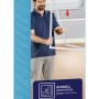Verpackung des tesa® Insect Stop Falt Alu-Rahmen Fenster in Weiß. Insektenschutz für Fenster.