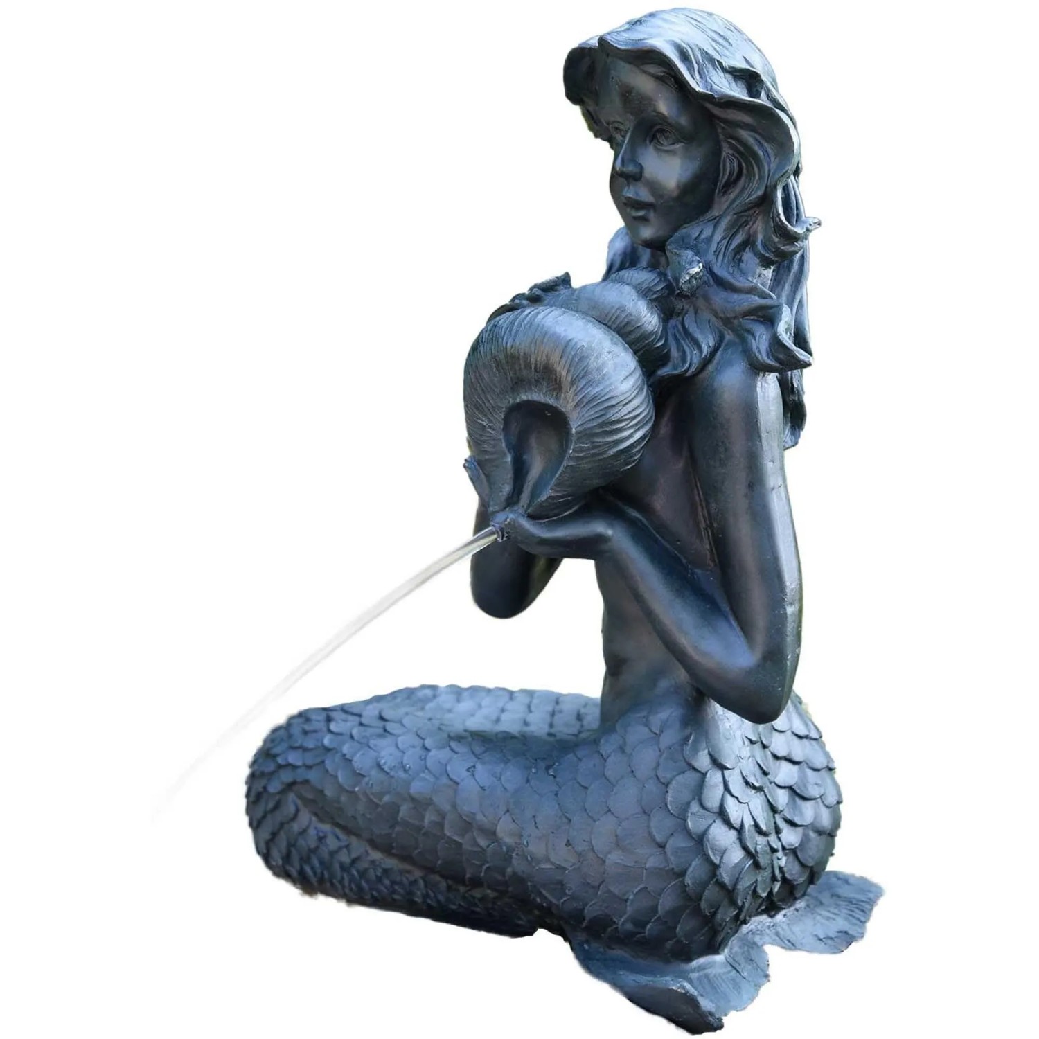 Heissner Teichfigur Meerjungfrau mit Amphore 39x26x54cm