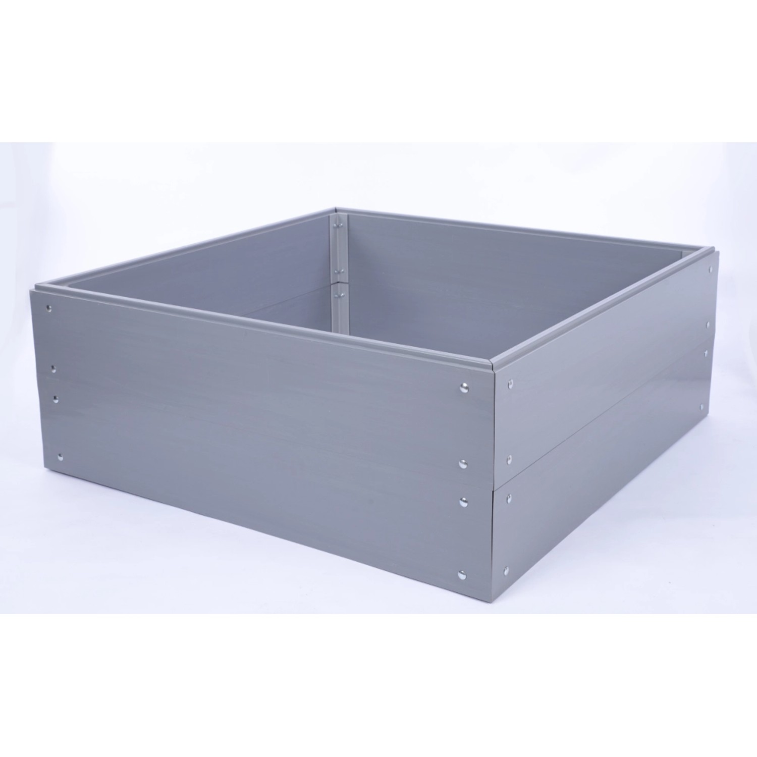 PROREGAL Hochbeete Growline Plast HxBxT 41x100x80cm 2 Ebenen Grau günstig online kaufen