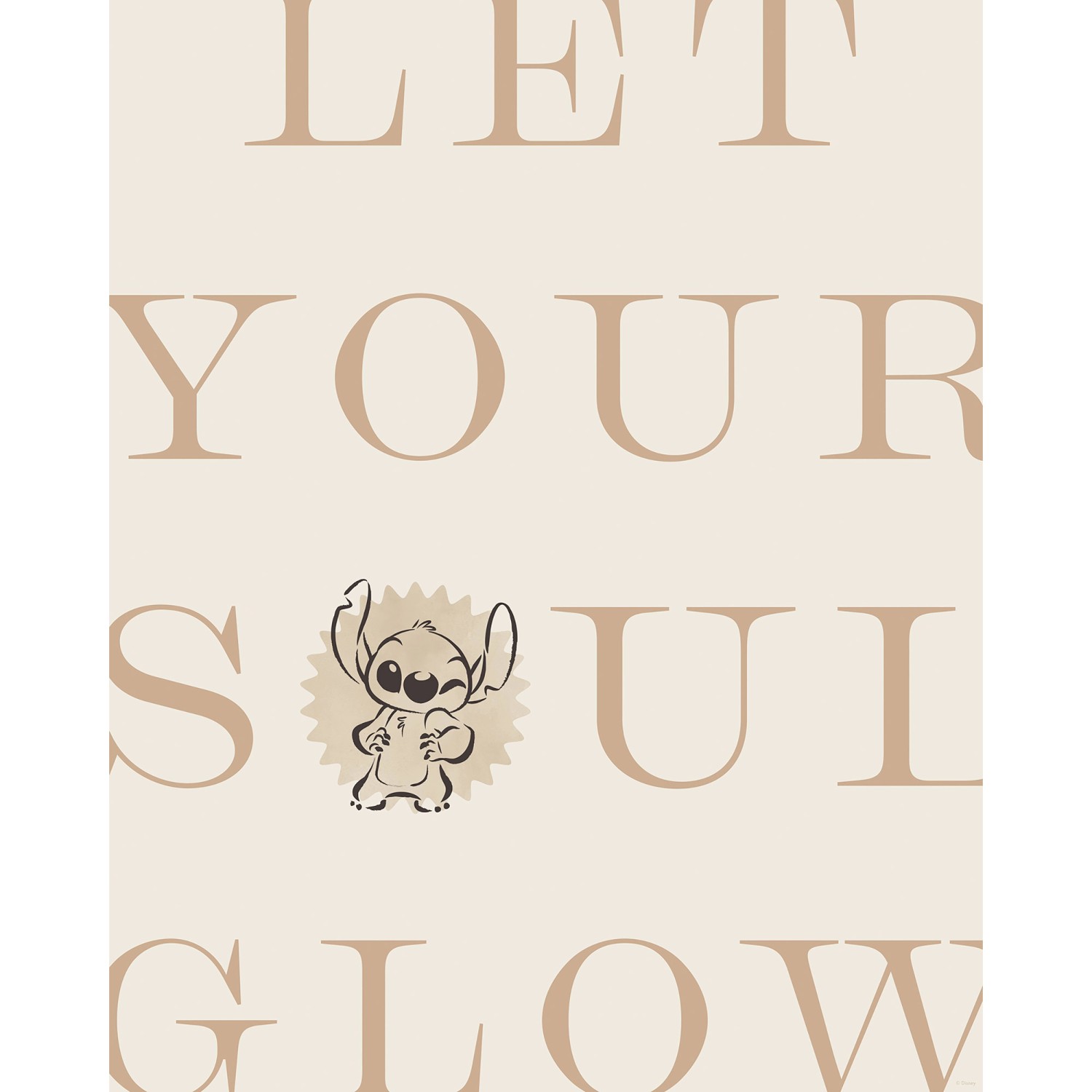 Komar Wandbild Disney Lilo and Stitch Soul Glow 40 cm x 50 cm günstig online kaufen