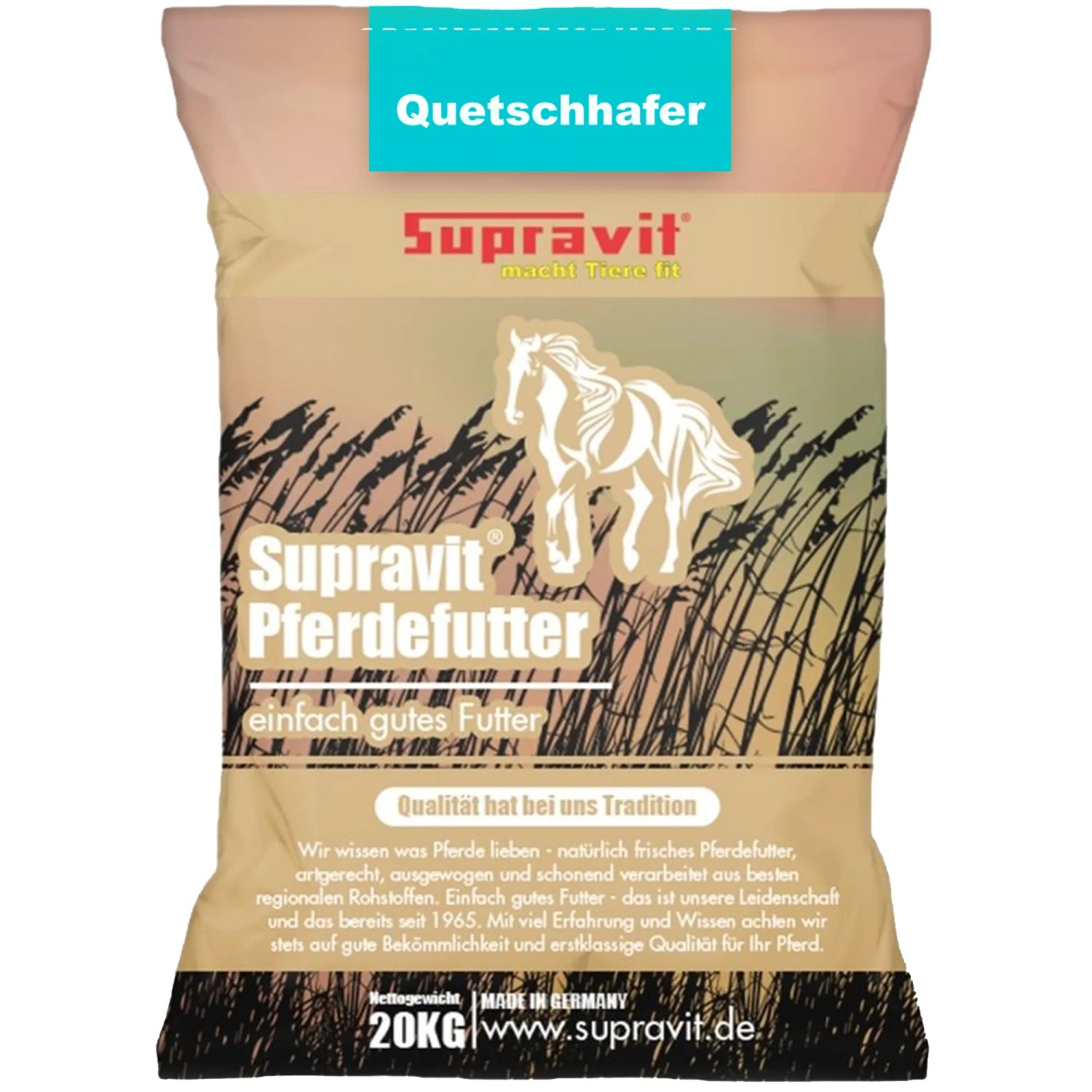 Supravit Hafer Walzhafer Kraftfutter