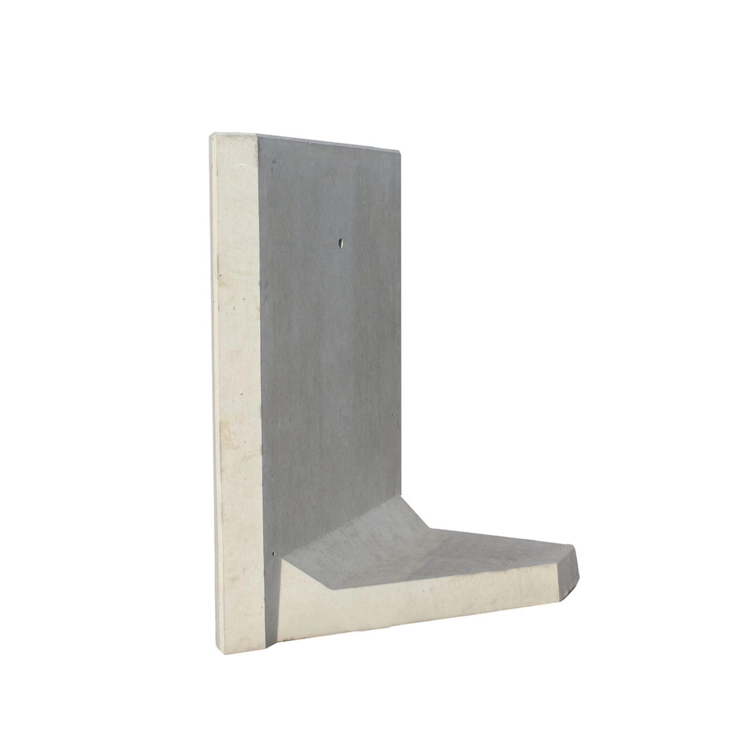 Diephaus L-Stein-Ecke Grau 2-teilig 130 cm x 100 cm x 100 cm x 8 cm