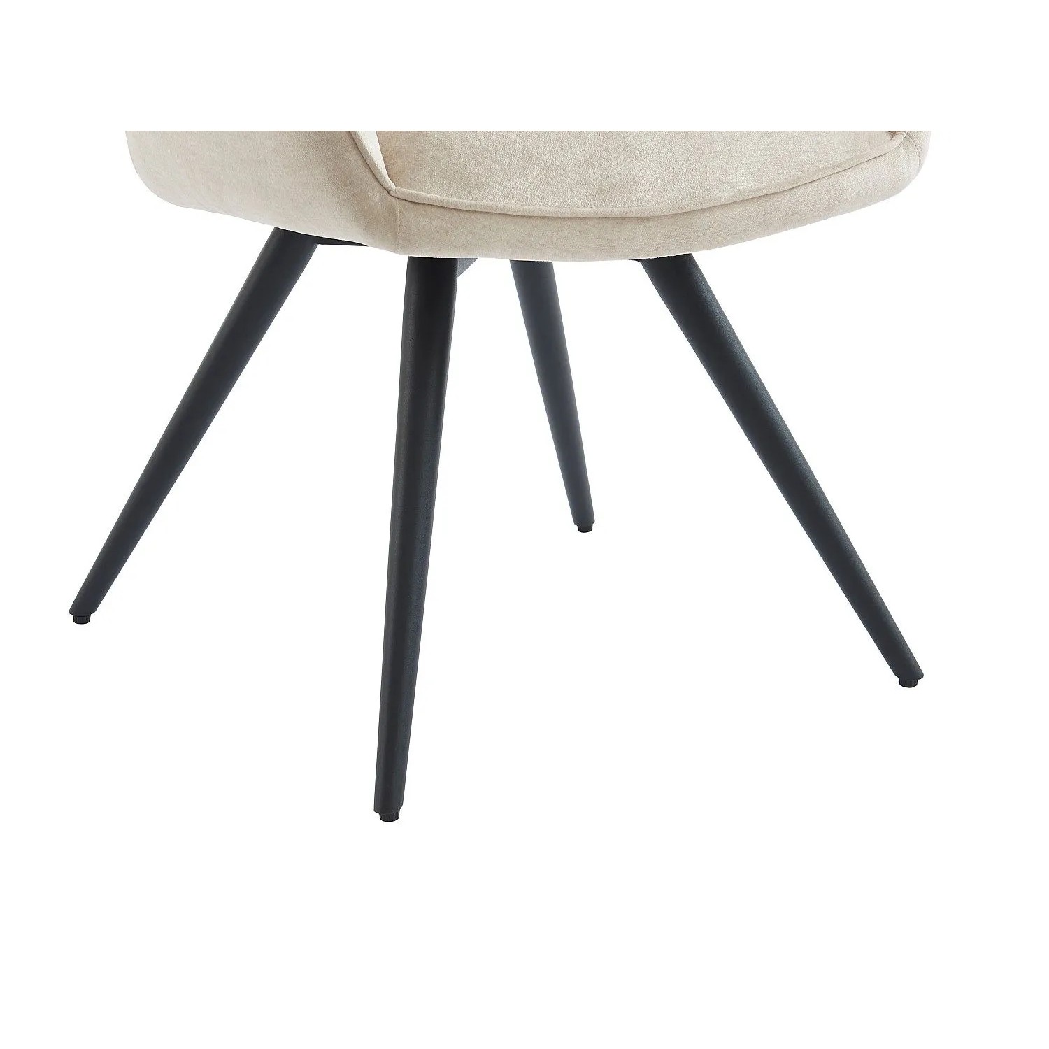 Vente-unique Essgruppe Komoni Weiß  Goldfarben 220 cm  120 cm_8