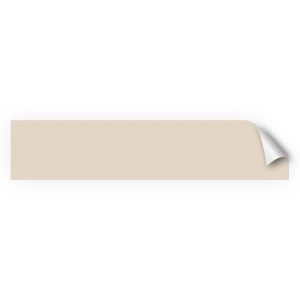 Myspotti Küchenrückwandfolie in Perlweiß, selbstklebend, 280x60 cm.