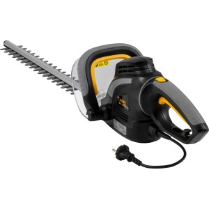 Alpina Elektro-Heckenschere AHT 500 E, 50 cm Schnittlänge, ideal für Heckenpflege im Garten.