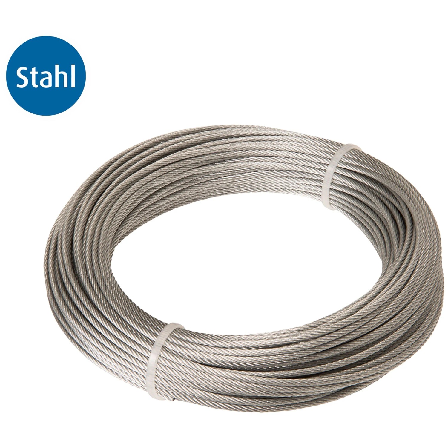 Conacord Stahldrahtseil Verzinkt Ø 2 mm x 30 m
