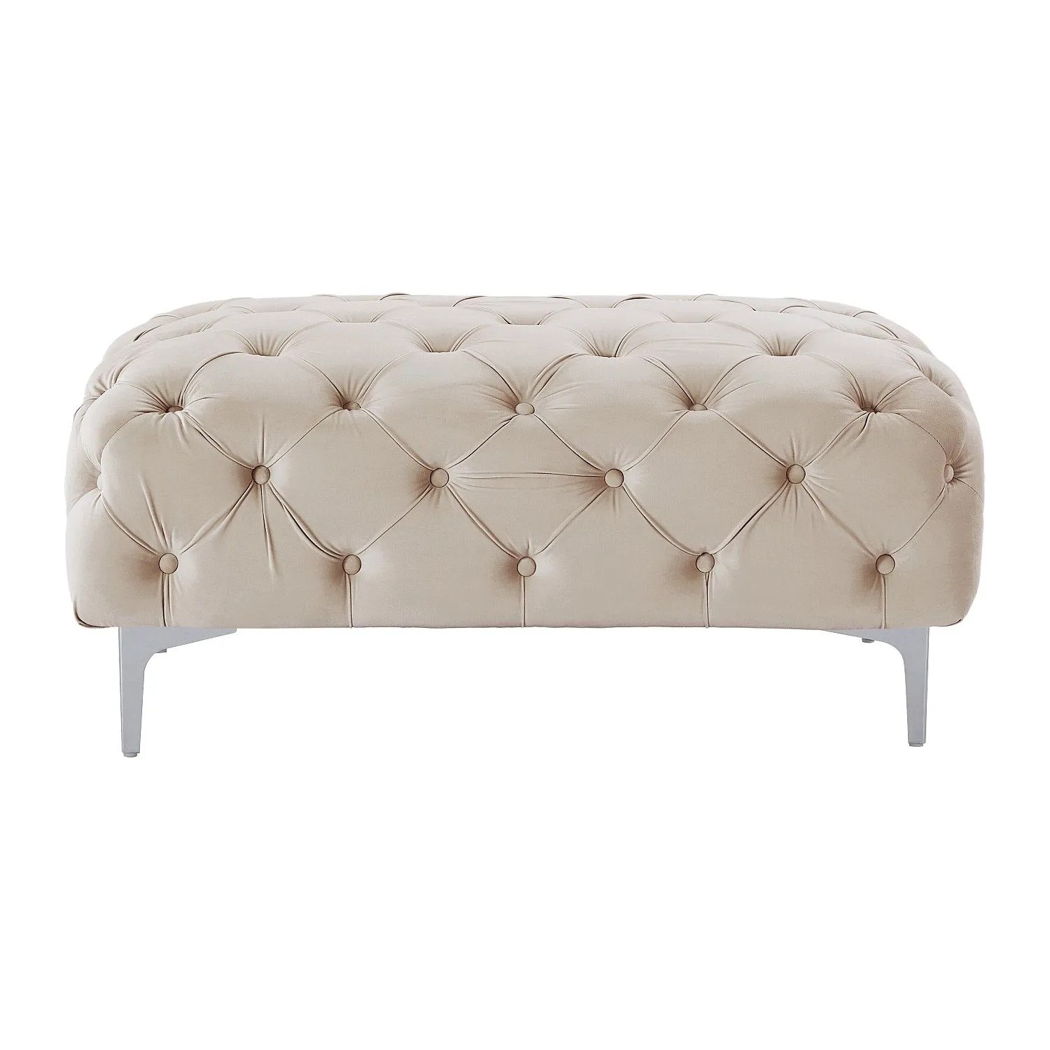 Vente-unique Sitzhocker Edwina Beige 103 cm