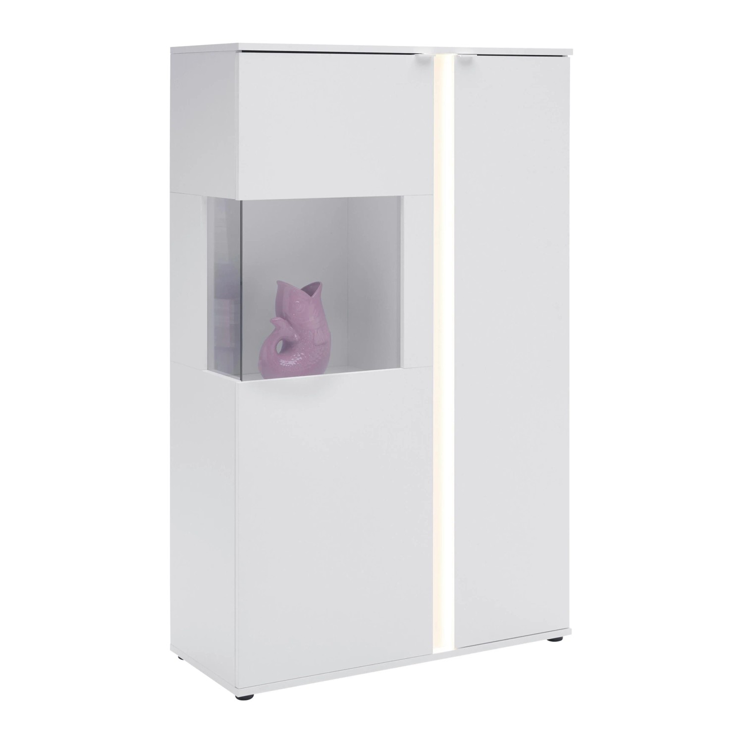 Mömax Highboard Delio Weiß