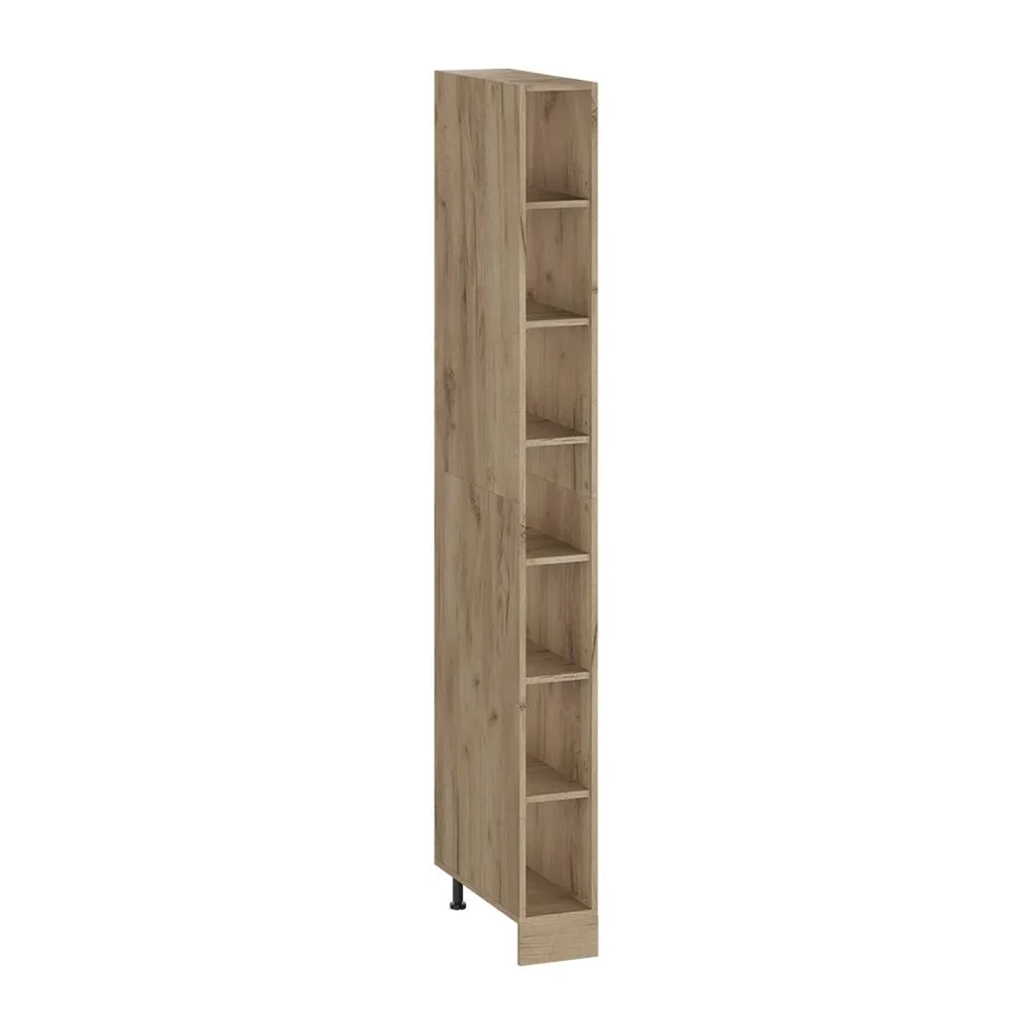 Vicco Küchenregal R-Line Goldkraft Eiche/Goldkraft Eiche 20 x 207 mit 7 Fächern Art Nr 60565