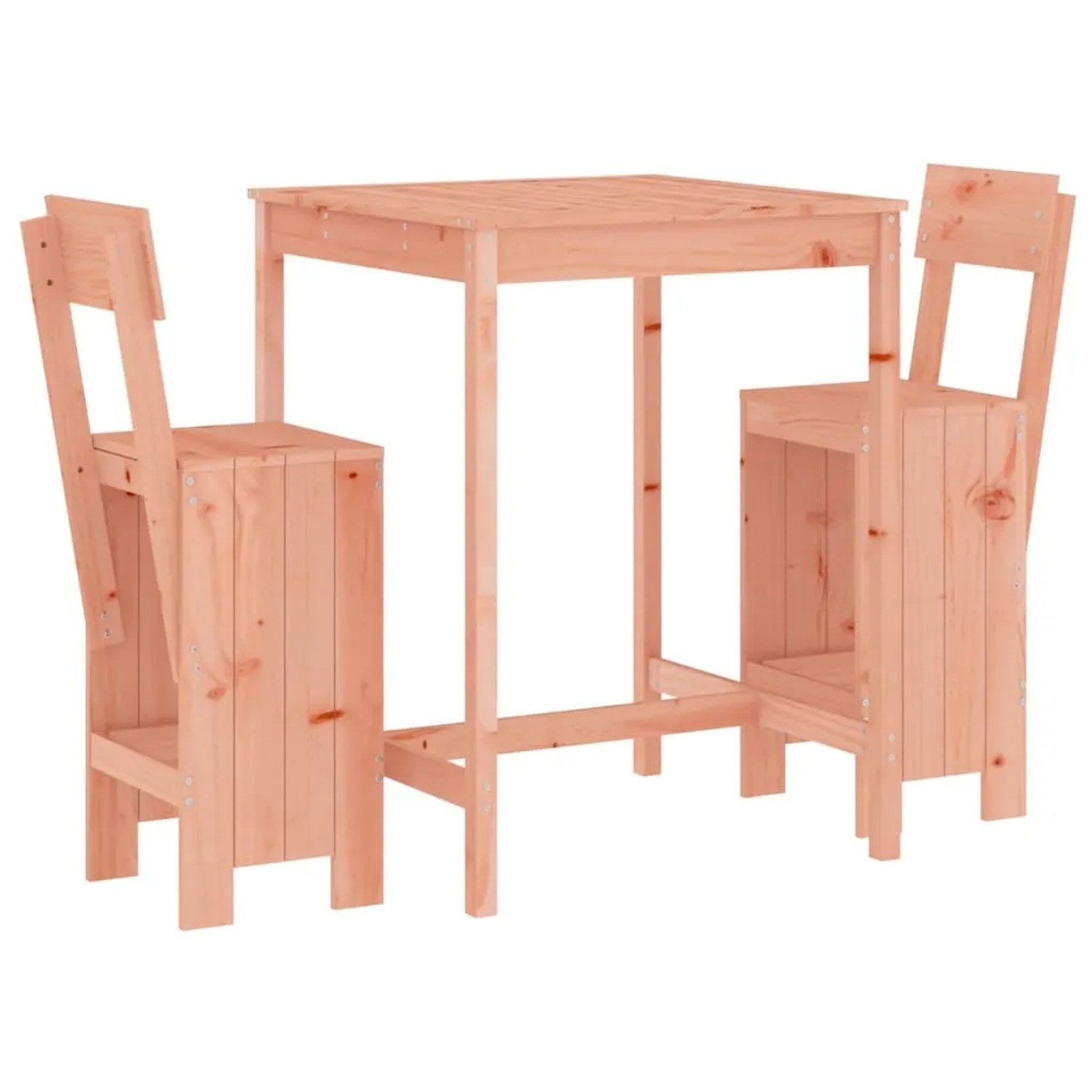 vidaXL 3-tlg Gartenbar-Set Massivholz Douglasie Modell 3 günstig online kaufen