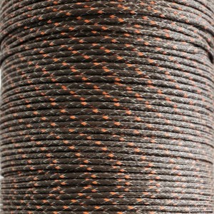 ZGM Weidezaunseil Premium Braun/Orange 500 m 11 Leiter