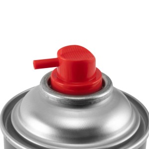 Detailaufnahme: STAHLWERK Kriechöl Spraydose (3er Set) mit rotem Sprühkopf. Schmiermittel für Werkstatt & Haushalt.