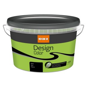 Eimer OBI Design Color, matte, grüne Wandfarbe „Apple“, 2,5 l.