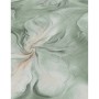 Erismann Vliestapete Aurora Liquid Aura Türkis mit Marmorwirbeln.