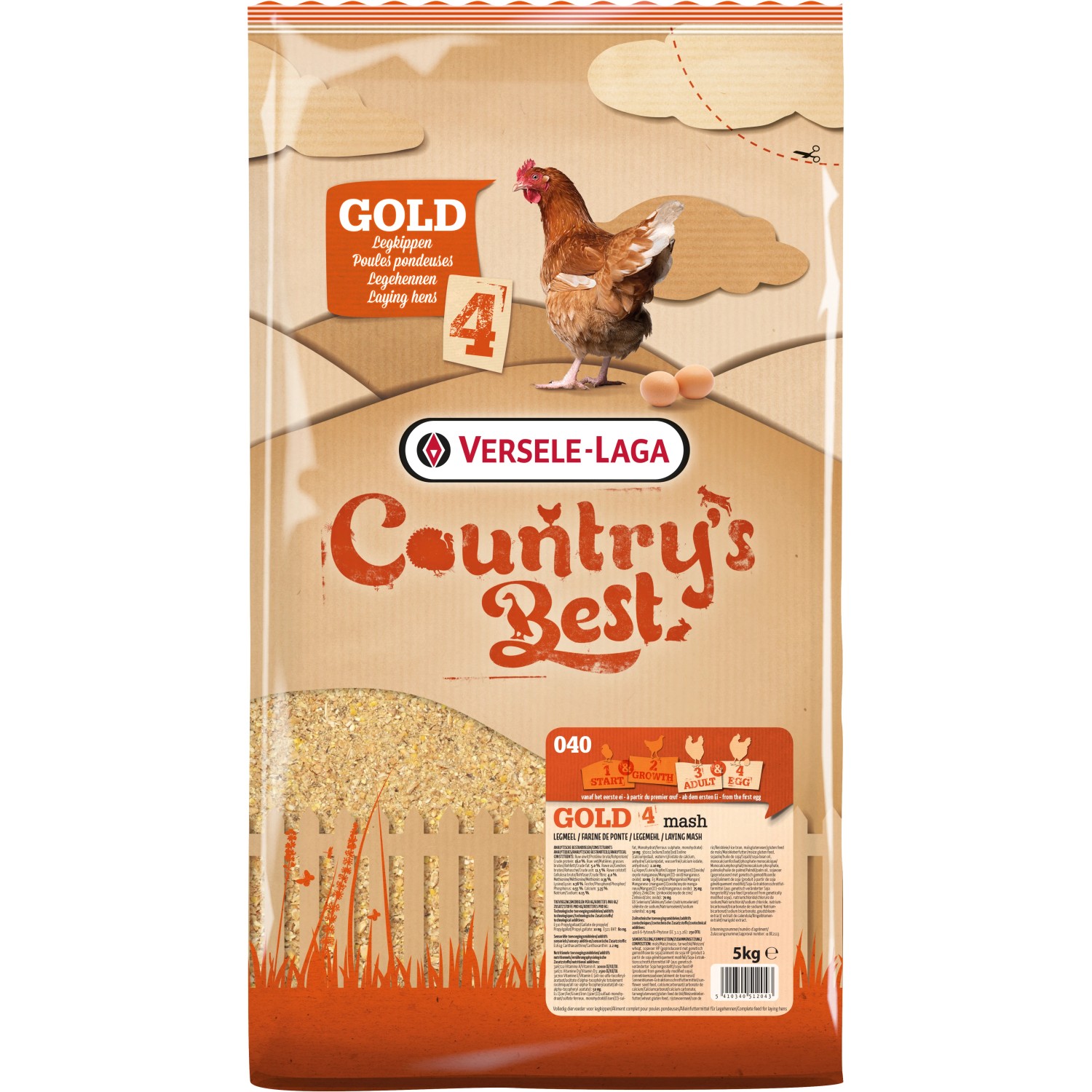 Versele-Laga Country's Best Gold 4 Mash 5 kg