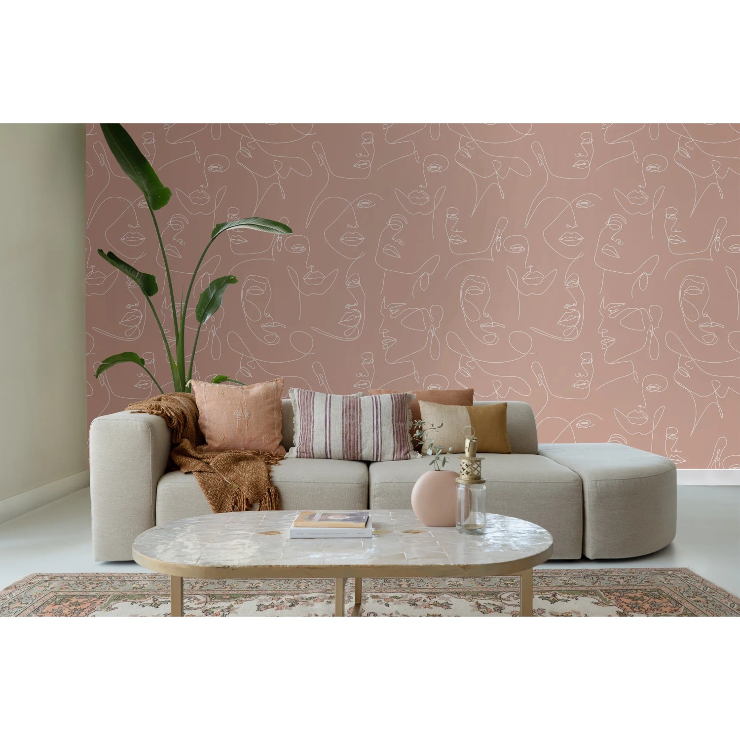 Raebel Tovaglia Autunnale Facile Da Pulire 140x40 Cm - Foglie Colorate Su Sfondo Bianco - 4