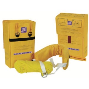 Seilflechter Rettungssystem Mann über Bord mit Leine, Rettungskragen und Heckmontage für Boot.