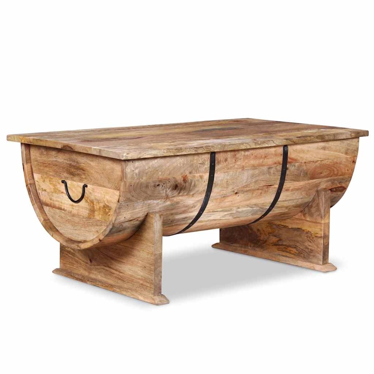 vidaXL Couchtisch Massivholz Mango 88x50x40 cm 243977 günstig online kaufen