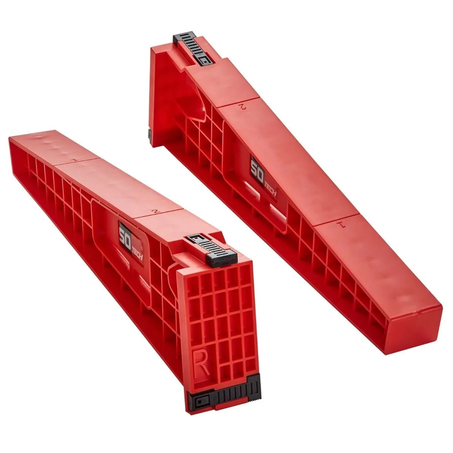 SOTECH 1 Paar Montagehilfen für Schubladenauszüge Links Rechts 355 x 47,5 x 99,5 mm