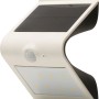 Weiße LED Solar-Wandleuchte Butterfly mit Sensor, 220 Lumen, 6500 K.