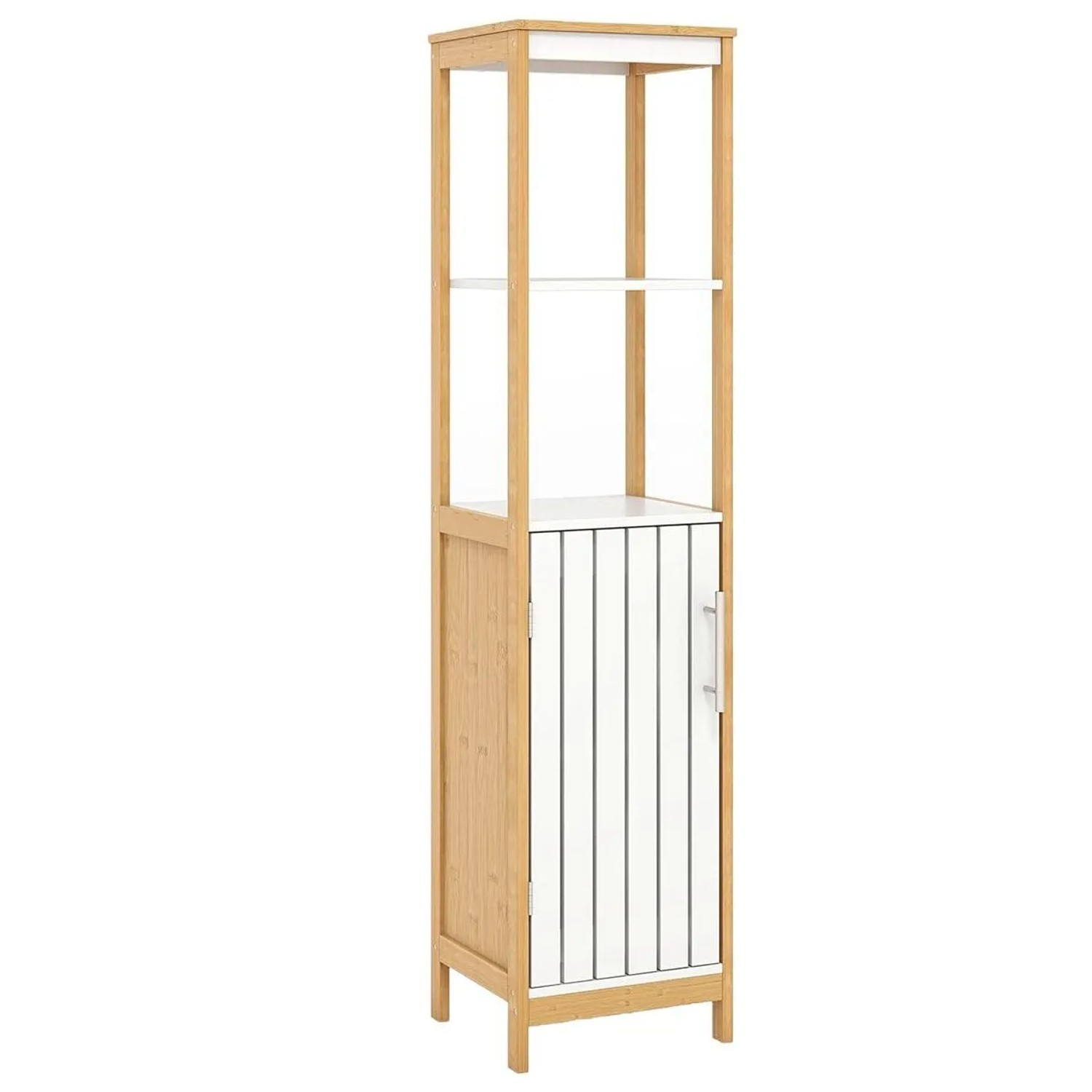 Costway Badezimmerschrank Schmal Bad Hochschrank 30 cm Breit